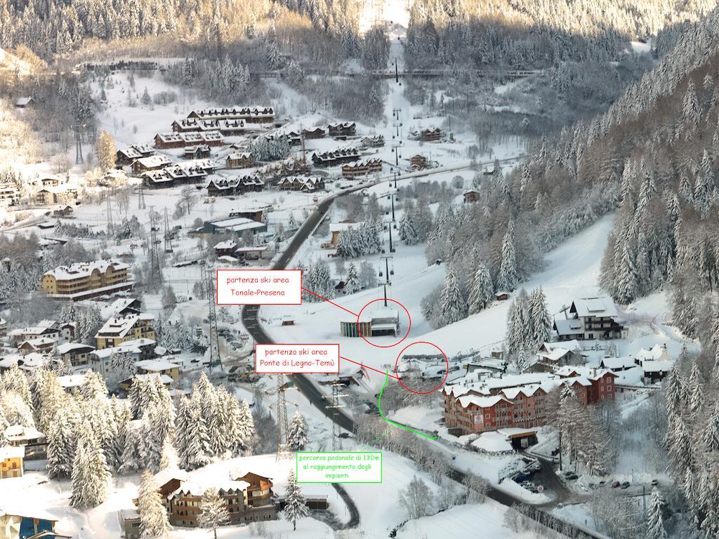 Residence Adamello Resort Ponte Di Legno Eksteriør billede